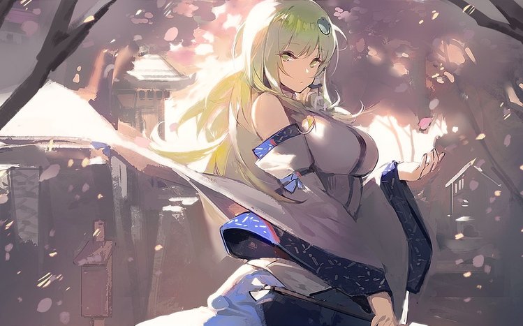 Sanae Kochiya Theme screenshot #6