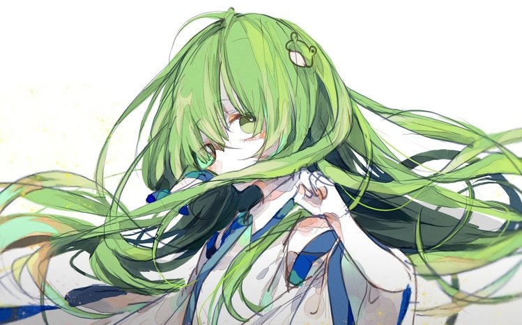Sanae Kochiya Theme screenshot #11