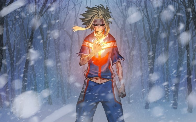 All Might Theme screenshot #5