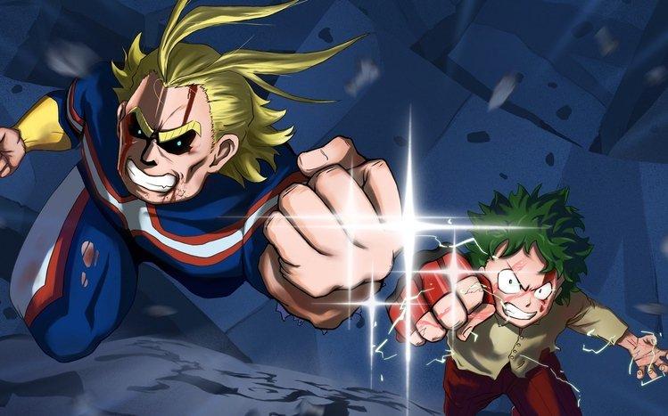 All Might Theme screenshot #10