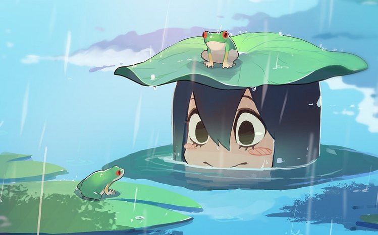 Tsuyu Asui Theme screenshot #2