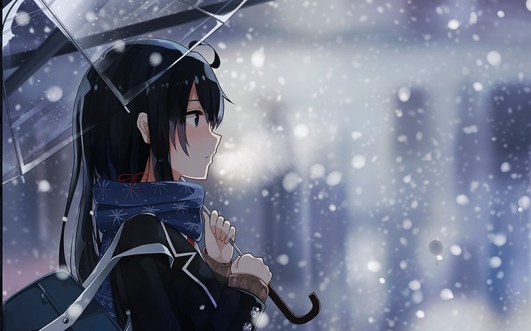 Yukino Yukinoshita Theme screenshot #2