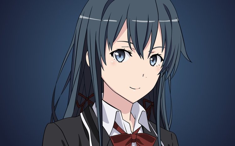 Yukino Yukinoshita Theme screenshot #1