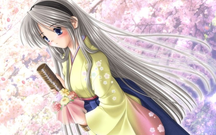 Tomoyo Sakagami Theme screenshot #1