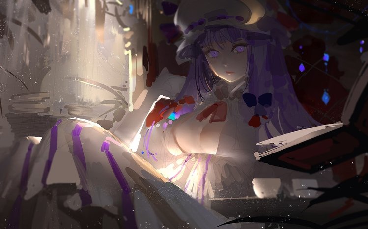 Patchouli Knowledge Theme screenshot #15