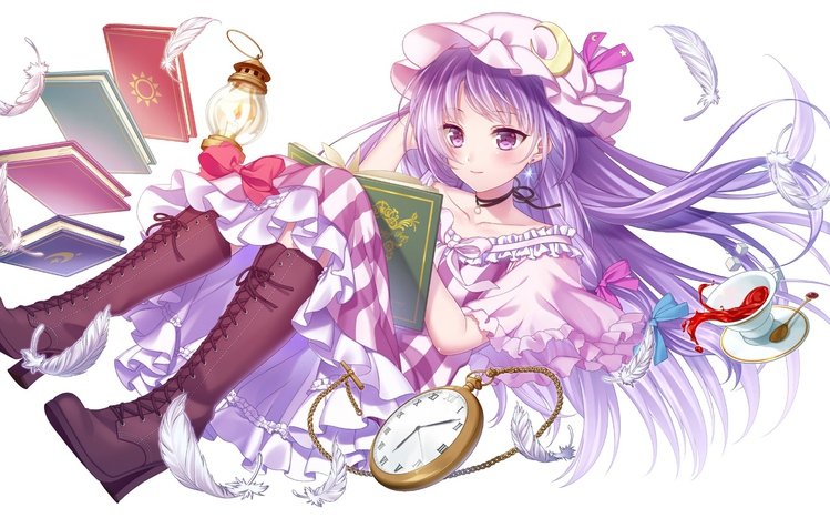Patchouli Knowledge Theme screenshot #5