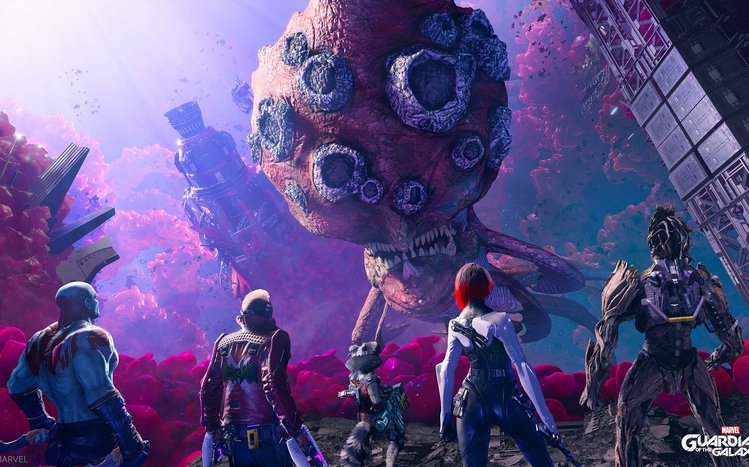 Marvel's Guardians Of The Galaxy Theme screenshot #2