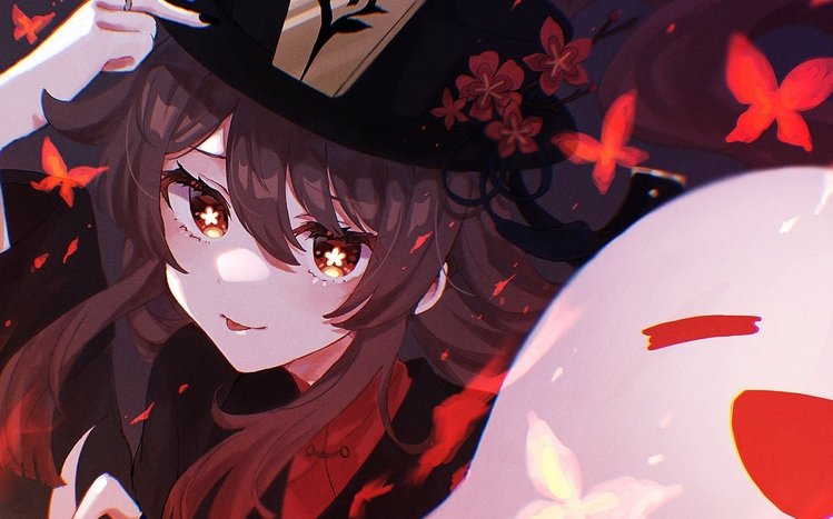 Hu Tao (Genshin Impact) Theme screenshot #6