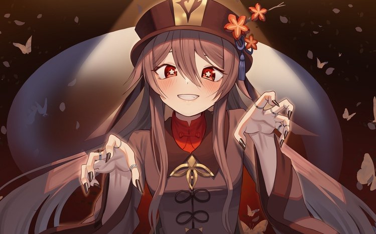 Hu Tao (Genshin Impact) Theme screenshot #10