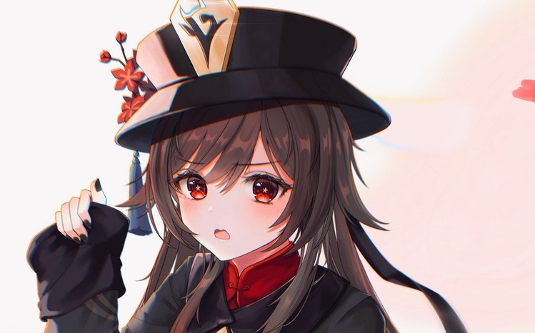 Hu Tao (Genshin Impact) Theme screenshot #2