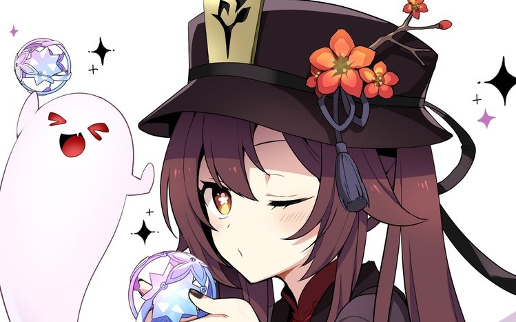 Hu Tao (Genshin Impact) Theme screenshot #11