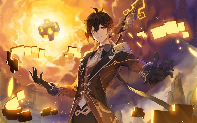 Zhongli (Genshin Impact) Theme screenshot #13