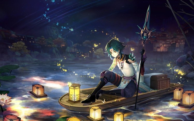 Xiao (Genshin Impact) Theme screenshot #14