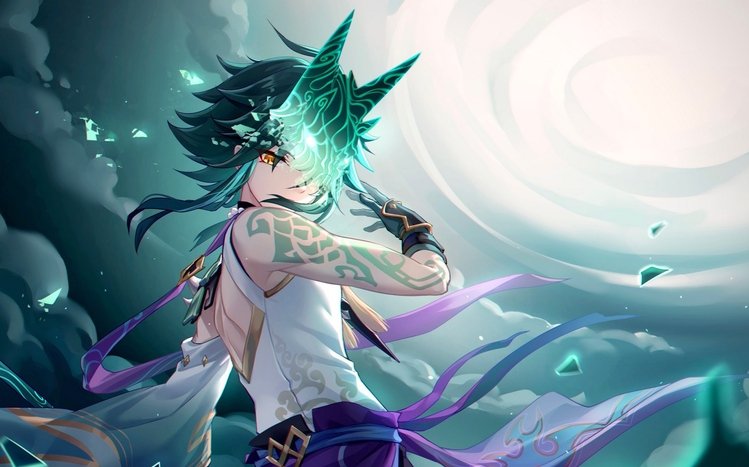 Xiao (Genshin Impact) Theme screenshot #6