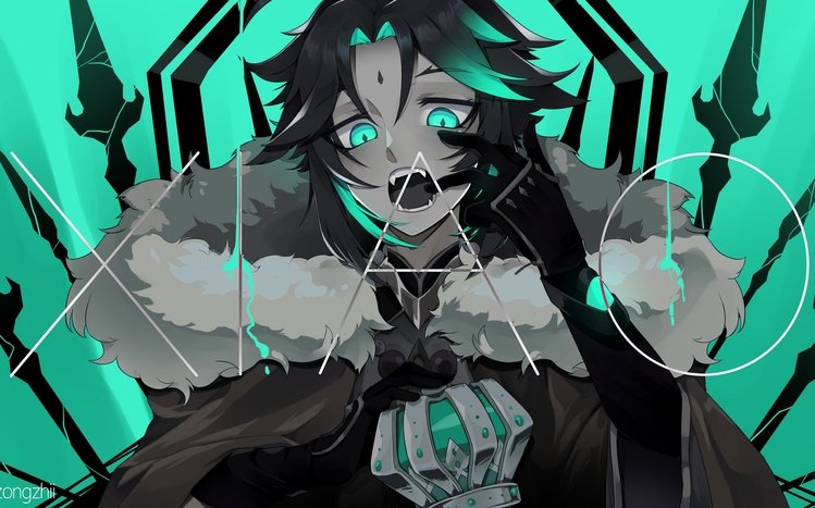 Xiao (Genshin Impact) Theme screenshot #13