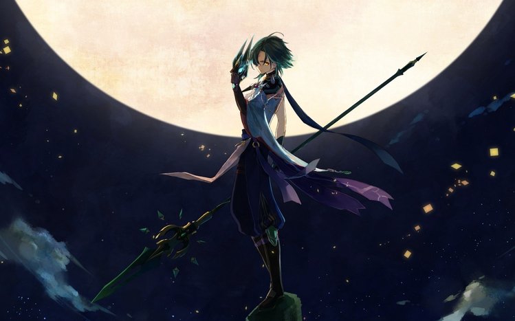 Xiao (Genshin Impact) Theme screenshot #5