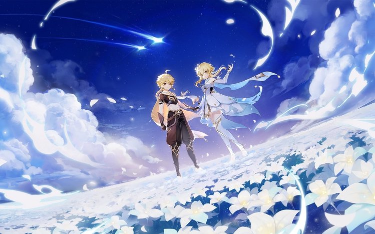 Lumine (Genshin Impact) Theme screenshot #11