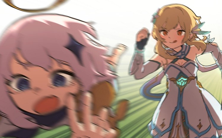 Lumine (Genshin Impact) Theme screenshot #8