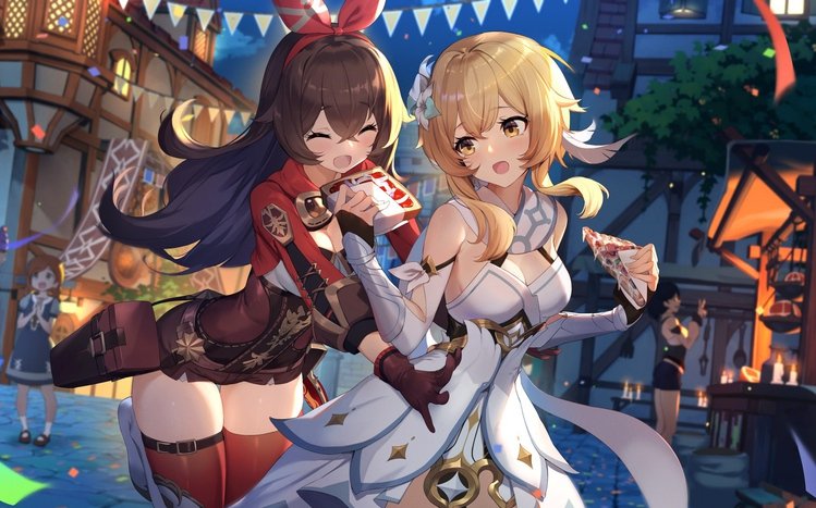 Lumine (Genshin Impact) Theme screenshot #1