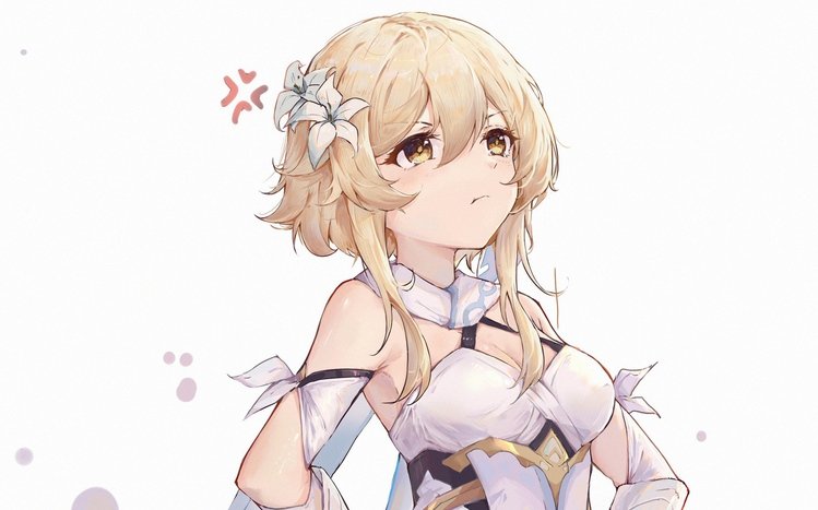 Lumine (Genshin Impact) Theme screenshot #4