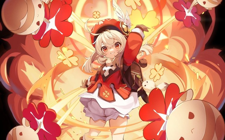 Klee (Genshin Impact)  Theme screenshot #14