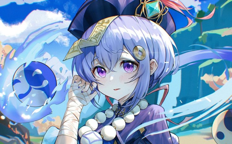 Qiqi (Genshin Impact) Theme screenshot #7