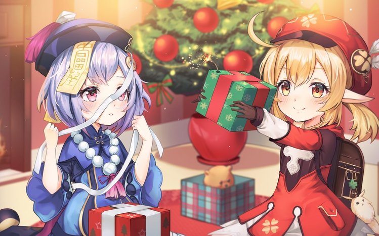 Qiqi (Genshin Impact) Theme screenshot #15