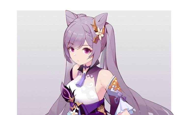 Keqing (Genshin Impact) Theme screenshot #9