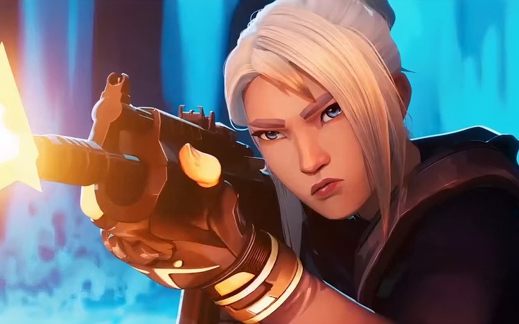 Jett (Valorant) Theme screenshot #14