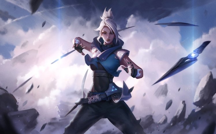 Jett (Valorant) Theme screenshot #5