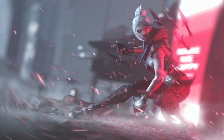 Jett (Valorant) Theme screenshot #6