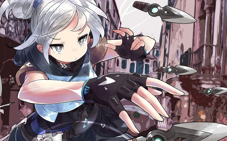 Jett (Valorant) Theme screenshot #9