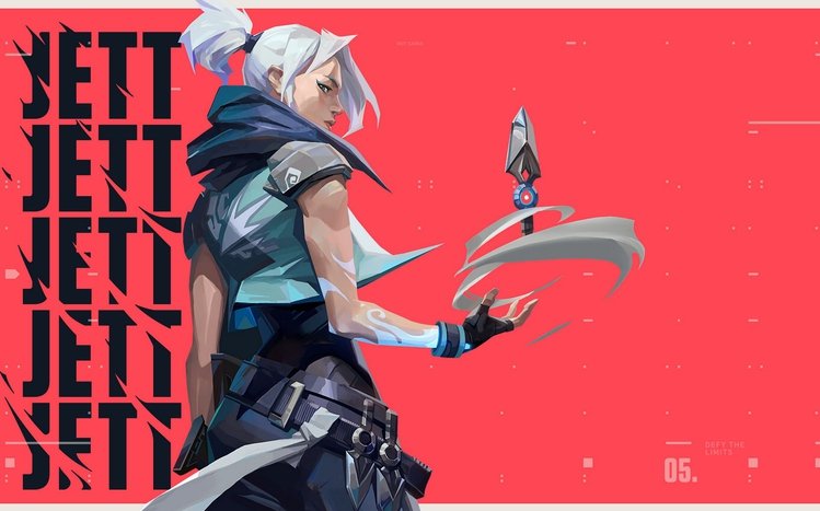 Jett (Valorant) Theme screenshot #8