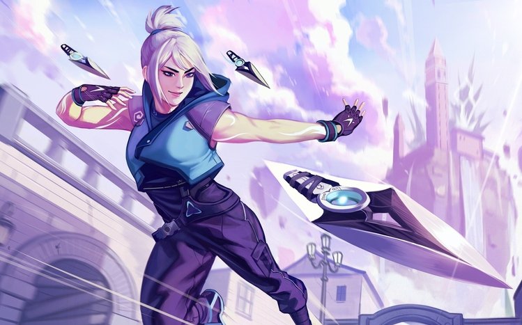 Jett (Valorant) Theme screenshot #7