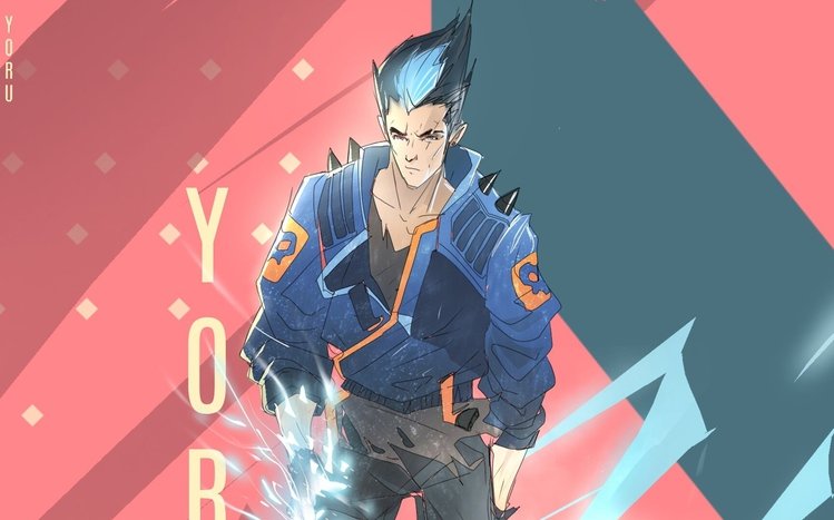 Yoru (Valorant) Theme screenshot #2