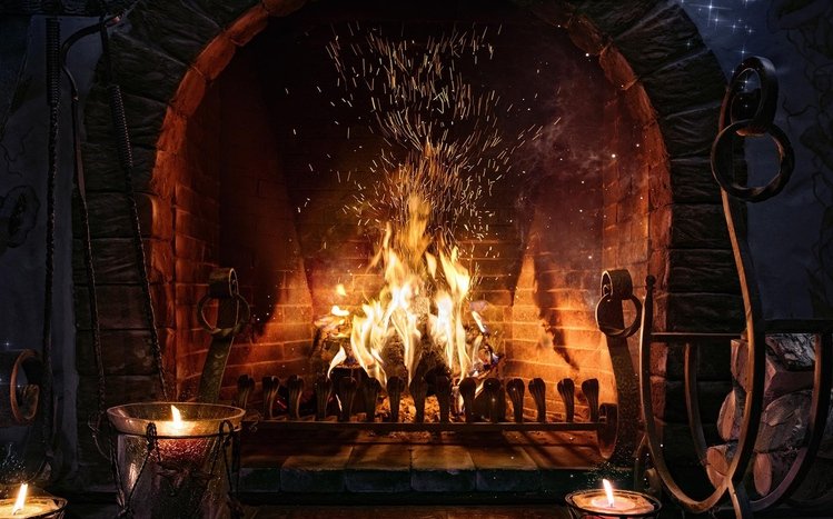 Fireplace Theme screenshot #12