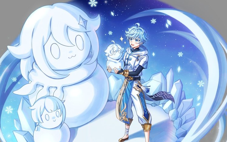 Chongyun (Genshin Impact) Theme screenshot #14