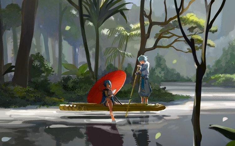 Chongyun (Genshin Impact) Theme screenshot #15