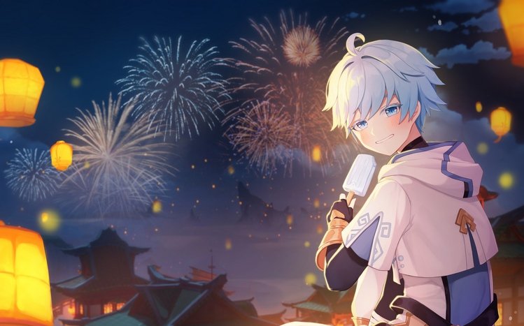 Chongyun (Genshin Impact) Theme screenshot #3