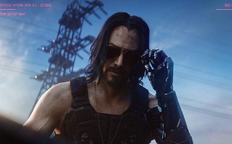 Cyberpunk 2077 (4k) Theme screenshot #6