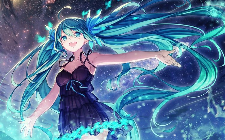 Hatsune Miku 4K Theme screenshot #8