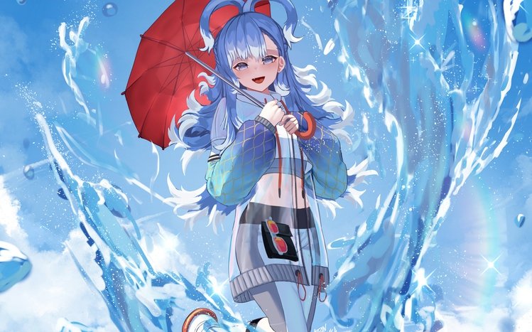 Hololive Theme screenshot #12