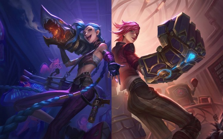 Jinx Arcane Theme screenshot #6