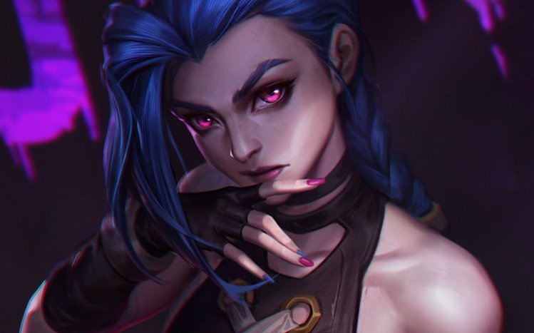 Jinx Arcane Theme screenshot #9