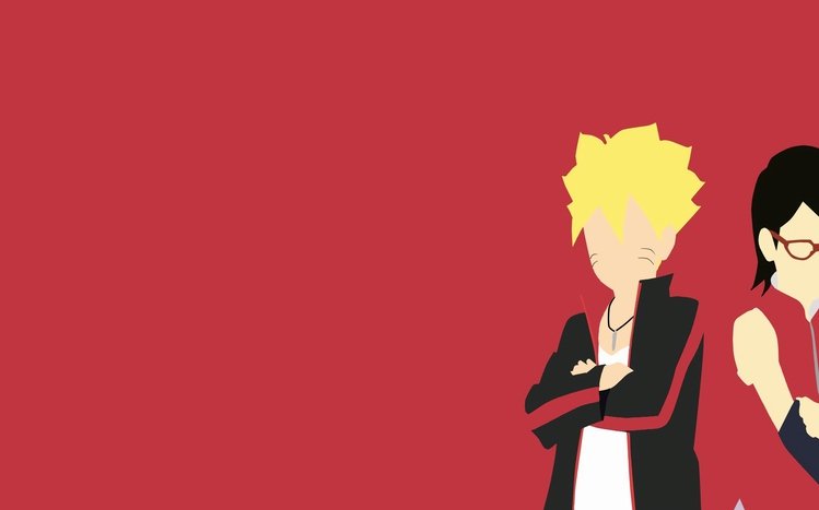 Naruto minimalist Theme screenshot #1