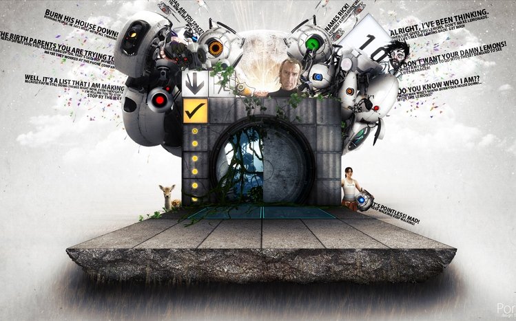 Portal 2 Theme screenshot #3