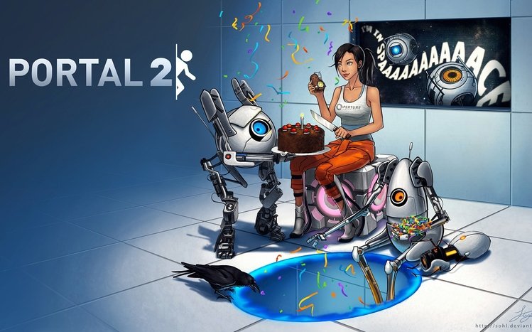 Portal 2 Theme screenshot #5