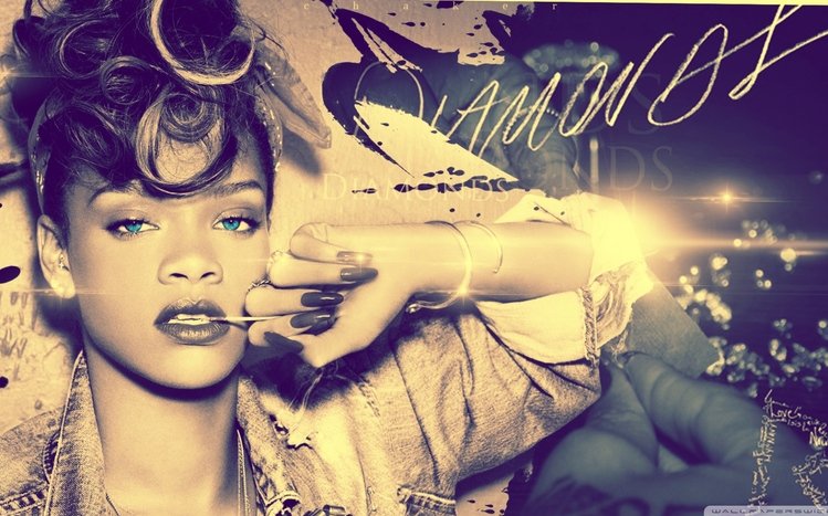 Rihanna Theme screenshot #13