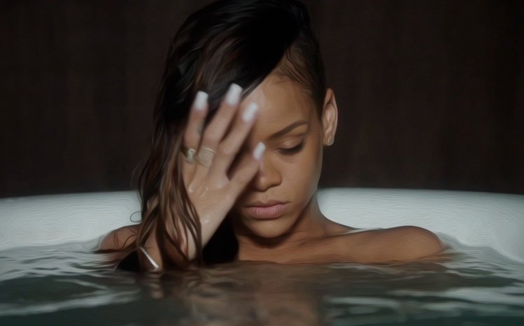 Rihanna Theme screenshot #3