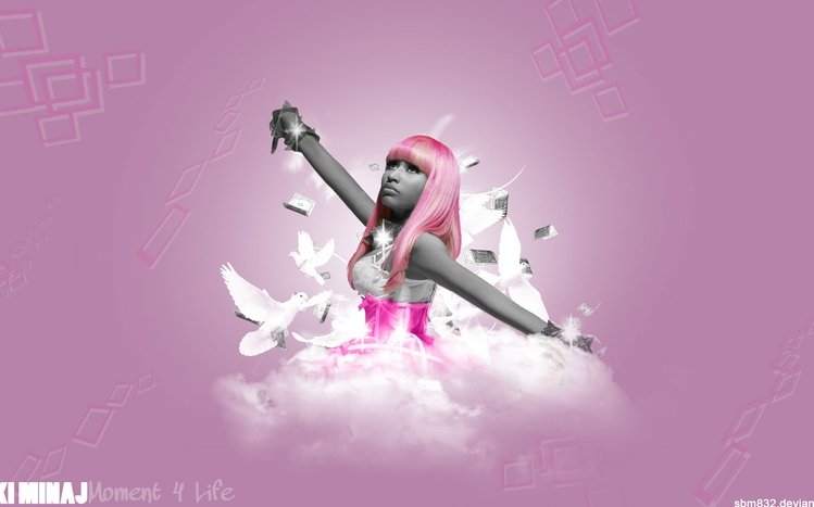 Nicki Minaj Theme screenshot #4